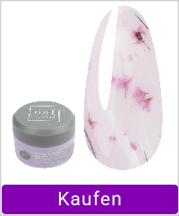 Gellack TUFI profi PREMIUM Bloom №01 mit getrockneten Wandelröschenblüten 5ml